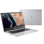 ASUS Chromebook CX1400CKA-EK0078 35.6 cm (14") Full HD IntelÂ® PentiumÂ® Silver N6000 4 GB LPDDR4x-SDRAM 64 GB eMMC Wi-Fi 6 (802.11ax) ChromeOS Silver
