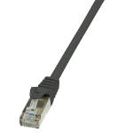 LogiLink 1m Cat.5e F/UTP networking cable Black Cat5e F/UTP (FTP)