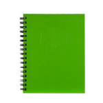 SPIRAX 511 NOTE BOOK HARD COVER SIDE OPEN 225 X 175MM 200 PAGES GREEN