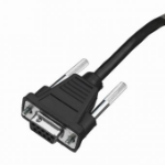 Honeywell 42203758-02E seriële kabel Zwart 2,4 m D-Sub 9-pin Mini DIN 4-pin