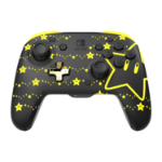 PDP REMATCH GLOW Black, Yellow Gamepad Analogue / Digital Nintendo Switch, Nintendo Switch OLED