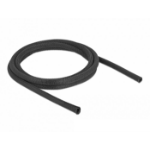 DeLOCK Woven Sleeve self-closing heat-resistant 2 m x 8 mm black