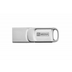 Verbatim MyDual USB flash drive 32 GB USB Type-A / USB Type-C 2.0 Silver