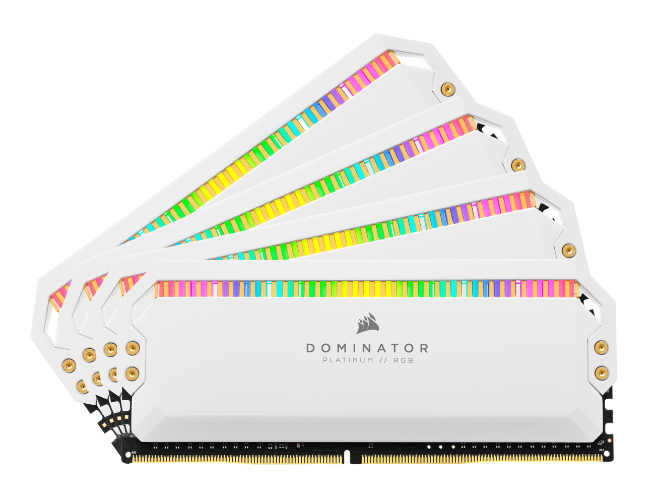 Image of Corsair Dominator CMT32GX4M4C3600C18W memory module 32 GB 4 x 8 GB...