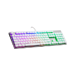 Cooler Master SK650 toetsenbord Universeel USB Duits Metallic, Wit