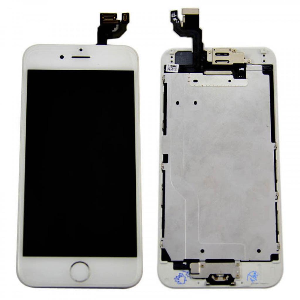 EU Product - iPhone 6S complete display with parts - White thumbnail