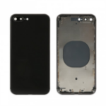 Apple EU Product - iPhone 8 Plus Back Cover with Frame (No Logo) - Black