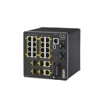 Cisco IE-2000-16PTC-G-E network switch Managed L2 Fast Ethernet (10/100) Power over Ethernet (PoE) Black