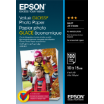 Epson Value Glossy Photo Paper - 10x15cm - 100 Vellen
