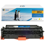G&G Image 14396/NT-PH305Y Toner cartridge yellow, 1x2.6K pages Pack=1 (replaces HP 305A/CE412A) for HP LaserJet M 375