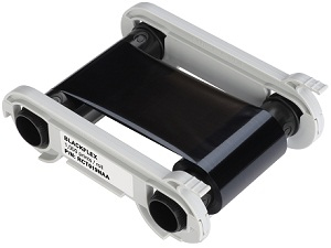 Image of Evolis RCT023NAA Thermal-transfer ribbon black, 2K pages for...