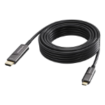 Vision TC 15MUSBCHDMI+/BL video cable adapter 15 m USB Type-C HDMI Type A (Standard) Black