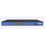 Ernitec Managed Layer 2, 16 Gigabit ports, 2 Gigabit SFP ports