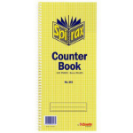 SPIRAX 544 COUNTER BOOK SIDE OPEN DUPLICATE 297 X 135MM