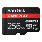 SanDisk GamePlay Express microSD 256GB UHS-I Class 10