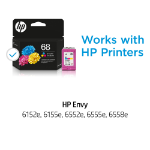 HP 68 Tri-color Original Ink Cartridge