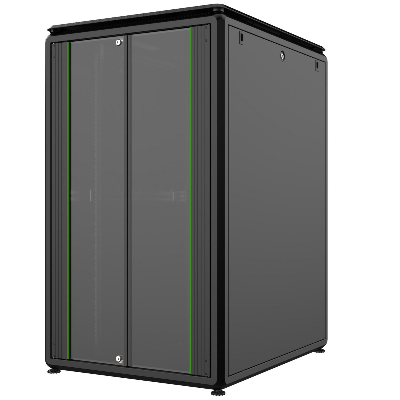 Lanview Black Rdl26u81bl Rack Cabinet 26U Freestanding Rack