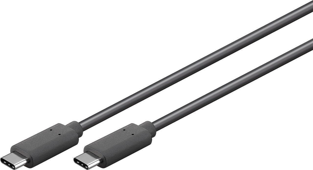 Microconnect USB3.2CC1 USB cable 1 m USB 3.2 Gen 2 (3.1 Gen 2) USB C Black