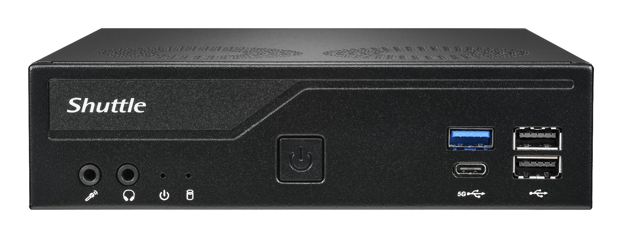 Shuttle XPÐ¡ slim DH610V2 PC/workstation barebone 1.35L sized PC Black Intel H610 LGA 1700