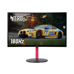 Acer Nitro KG2 Nitro XZ272S3 curved gaming monitor - 27", 1500R, Full HD, 180Hz, 1ms, FreeSync Premium, DisplayHDR 400, HDMI & DP