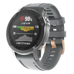 Garmin EU Product - Fenix 7S / 6S Pro / 5S Plus Silicone Watch Band - Gray