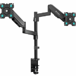 ONKRON G140-B monitor mount / stand 81.3 cm (32") Desk Black