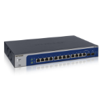 NETGEAR XS512EM Managed L2 10G Ethernet (100/1000/10000) 1U Blue, Gray