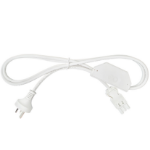 OE Elsafe : Starter Cable 10A 2000mm Lead & Thermal Overload | White