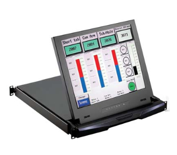 Austin Hughes Electronics Ltd RP-119 rack console 48.3 cm (19") 1280 x 1024 pixels Black 1U