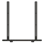 Kindermann 8715000304 speaker mount TV bracket Black