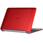 iPearl MCOVERASC100RED laptop case 10.1" Hardshell case Red, Translucent