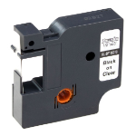 G&G Image 15569/5D45010-TD DirectLabel-etikettes black on Transparent 12mm x 7m (replaces Dymo S0720500) for Dymo D1 6-12mm/19mm/24mm/9-12mm/9-19mm