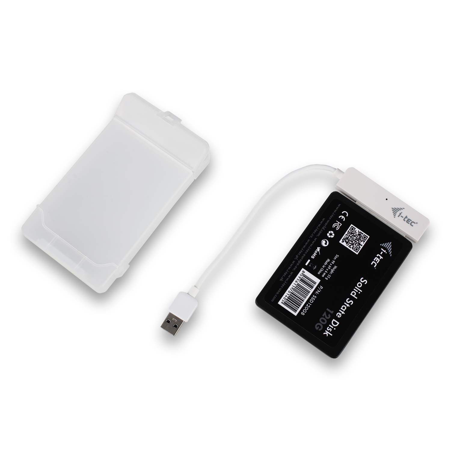 i-tec MySafe USB 3.0 Easy 2.5" External Case  White