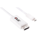 CLUB3D USB 3.1 Type C Cable to DisplayPort 1.2 UHD Adapter