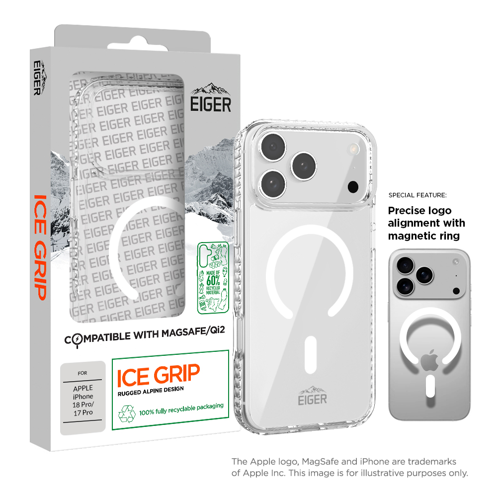 Eiger COQUE TRANSPARENTE ULTRA-RENFORCÉE MAGSAFE ICE GRIP *DROP-TEST 3