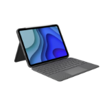 Logitech Folio Touch QWERTY Spaans Smart Connector Grijs