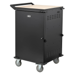 Tripp Lite CSCSTORAGE1 portable device management cart/cabinet Black