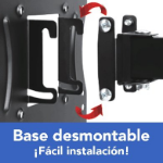 BRobotix 651589 soporte para TV 139.7 cm (55") Negro
