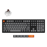 Keychron K10 Max QMK keyboard Universal USB + RF Wireless + Bluetooth US English Black