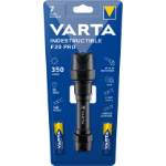 Varta Indestructible F20 Pro Black Hand flashlight LED