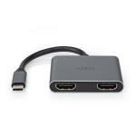 Nedis CCGP64670BK01 USB graphics adapter Black