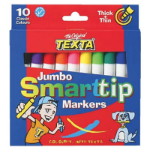 TEXTA JUMBO SMART TIP MARKERS PACK 10