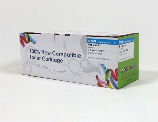 Image of DATA DIRECT Olivetti P2021 2121 Toner Cyan Compatible B0953C