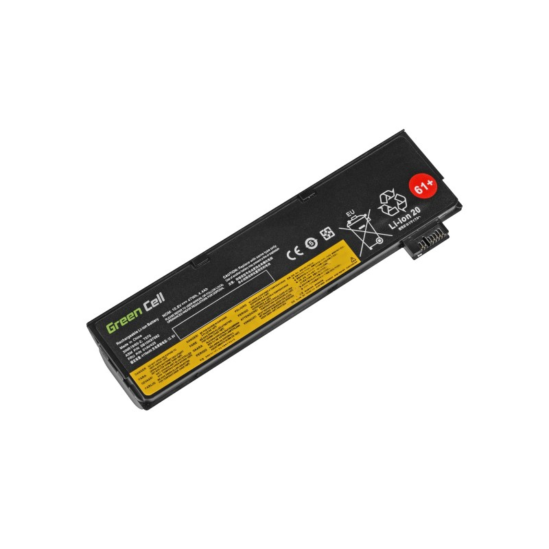 EU Product - Battery for Lenovo ThinkPad T470, T570 etc. 4400mAh, 11.1V thumbnail