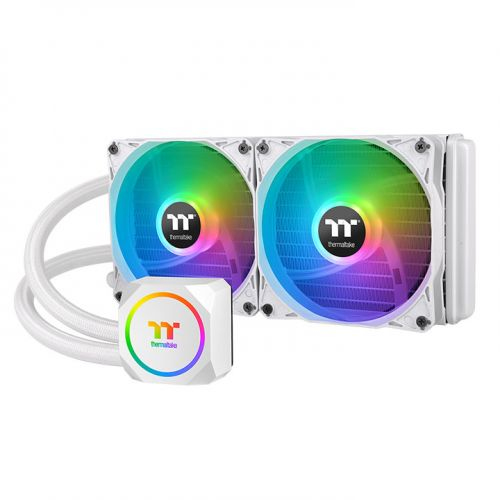 Image of Thermaltake TH240 ARGB Sync Snow Edition Processor All-in-one...