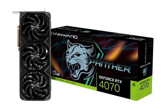 Image of Gainward VGA RTX4070 12GB Phanther NVIDIA GeForce RTX 4070 GDDR6X