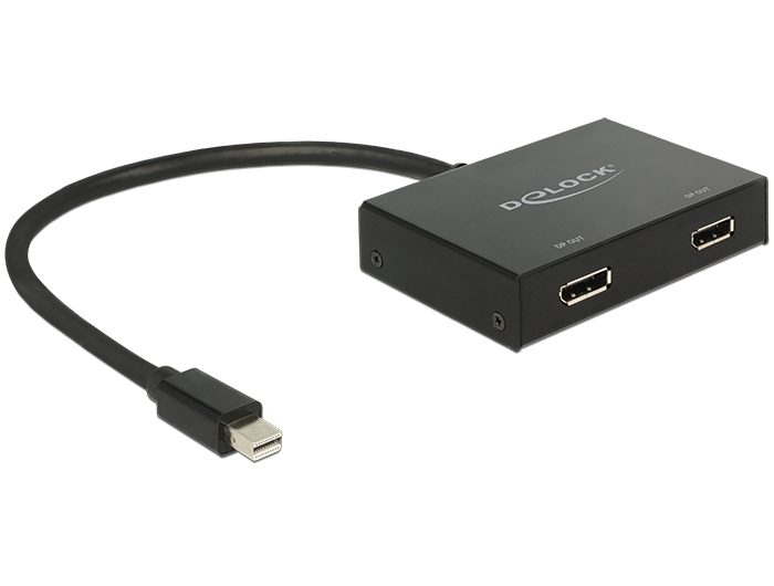 Image of DeLOCK 87695 video cable adapter 0.3 m Mini DisplayPort 2 x...