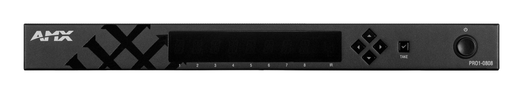 AMX PR01-0808 AV matrix switcher Built-in display