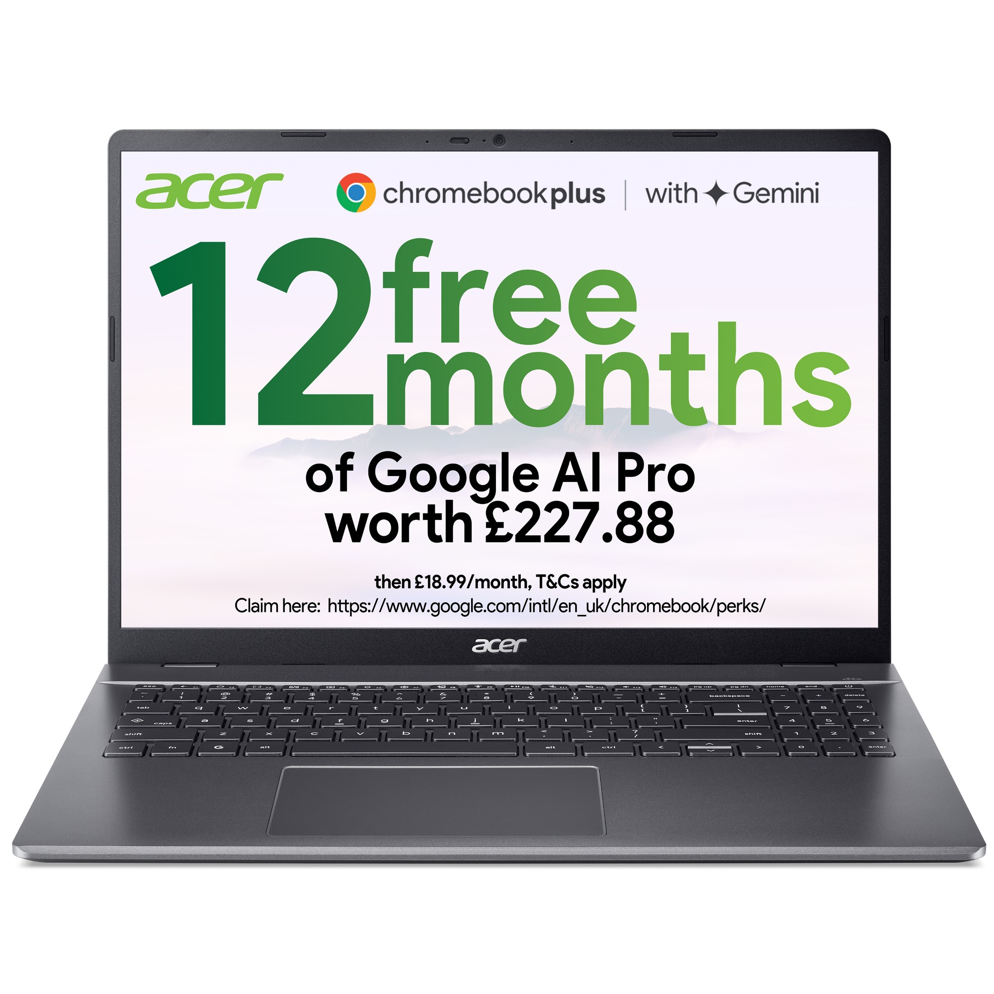 Acer Chromebook Plus 516 Cb516-1H - 16". Wuxga (1920X1200). I3-13