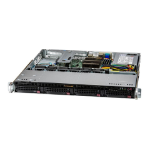 Supermicro SYS-510T-M server barebone Intel C256 LGA 1200 (Socket H5) Rack (1U) Black